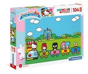Clementoni Puzzle 104 Maxi Super Kolor Hello Kitty