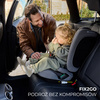 Kinderkraft FIX2GO i-Size 76-150 cm Black 925889 Fotelik Samochodowy