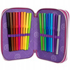Piórnik JUMBO potrójny z wyposażeniem RAINBOW HIGH SILVER STYLE AC31 192864