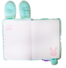 PAMIĘTNIK Z KŁÓDKĄ 3D WŁOCHACZ A5 96K MY LITTLE FRIEND RABBIT 686979