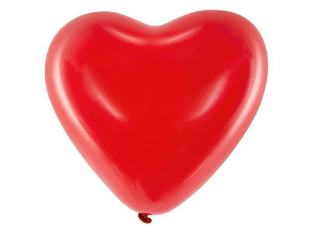 Balony 16'' serca, pastel czerwony 