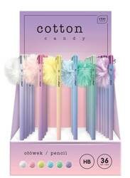Ołówek z pomponem COTTON CANDY 312839