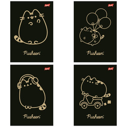 Zeszyt A5 60k krata laminowany PUSHEEN 675232