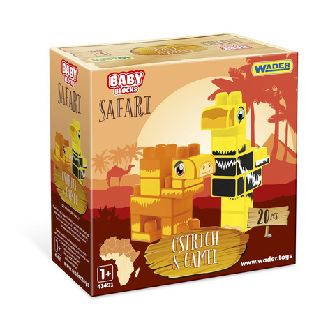 Baby blocks safari klocki 41491 wader