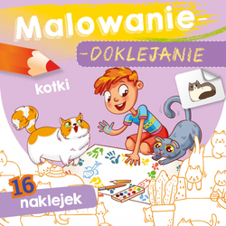 Książeczka Malowanie doklejanie Kotki 071320