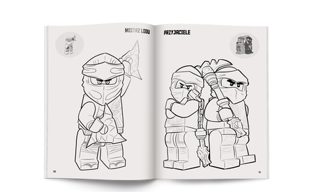 Lego Ninjago. Kolorowanka Z Naklejkami 338879
