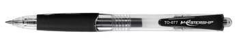 Długopis Toma żelowy automatyczny Mastership czarny
