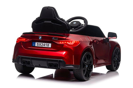 Auto Na Akumulator BMW M4 Czerwone Lakierowane 456316