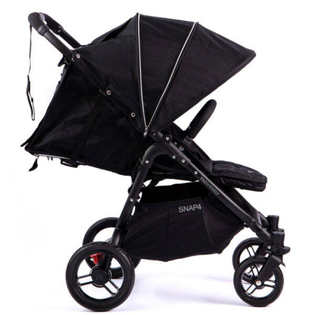 Valco baby wózek spacerowy snap4 coal black+ okrycie 100077
