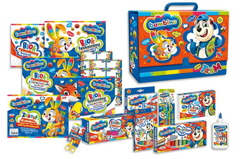 ZESTAW PLASTYCZNY MAŁEGO ARTYSTY BAMBINO XL 005534