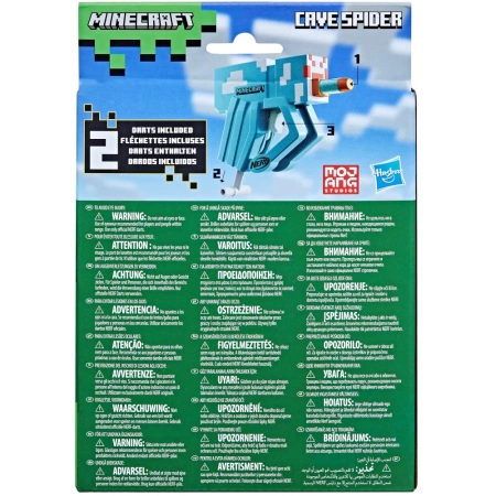 Nerf F4417/F7967 Wyrzutnia Microshots Minecraft Cave Spider 131157