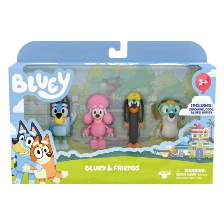 Bluey Figurki 4pak Przyjaciele 130148