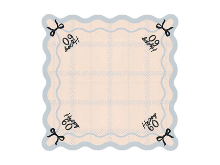 Serwetki Happy 60 12szt 33x33cm 078666