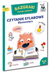Książeczka Bazgraki Czytanie sylabowe Elementarz 4-6 lat 044010