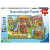 Puzzle Ravensburger 3x49el Rycerze 051502