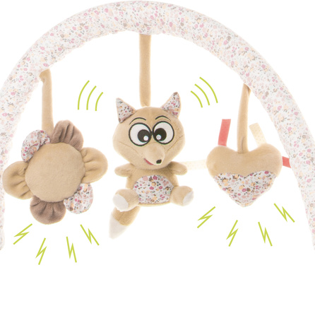 4BABY P&E Pluszowy pałąk Plush Arch Fox F12 957893