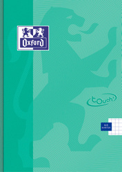 Brulion Oxford A5 60k krata 90g MO Touch pastel turkus szyty 389866