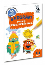 Książeczka Bazgraki poznają przeciweiństwa 816281