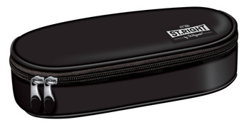 PIÓRNIK SASZETKA USZTYWNIONA Z WEWNĘTRZNĄ KLAPKĄ PC-01 ST.BLACK VINTAG 674747