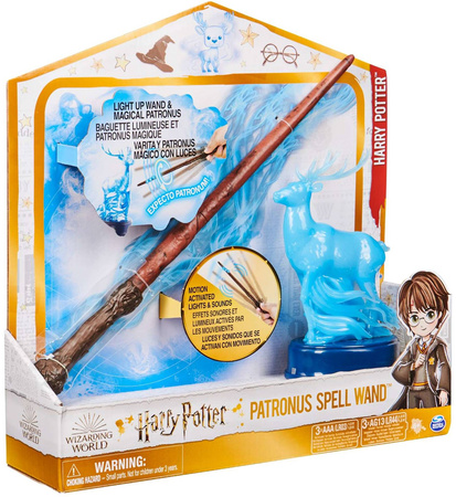 Wizarding World Różdżka Harrego z figurką Patronus 419038