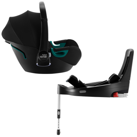 Britax Romer Baby Safe iSense i-Size Fotelik Samochodowy 0-13kg + Baza Flex iSENSE Space Black 