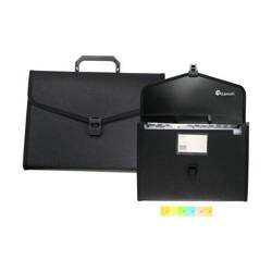 TECZKA FC/12P Z RĄCZKĄ I PRZEGRODAMI CZARNA TP13FCRBC 635438