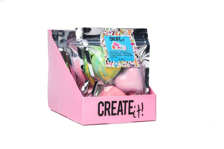 Create it ! Kąpielowe bomby serca 3-pak