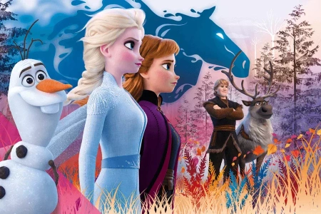 Puzzle trefl 24 maxi Magiczna wyprawa/ Disney Frozen 2 142983