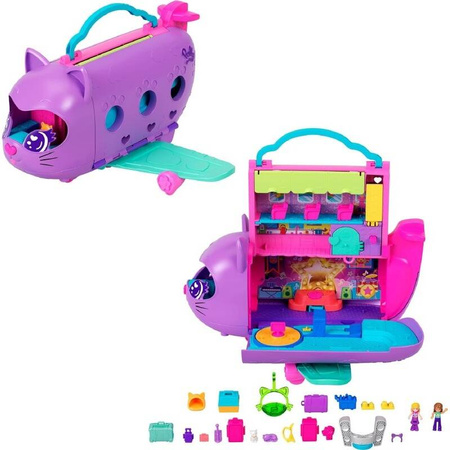 Polly Pocket HWP19 Zestaw Samolot 217779