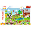 Puzzle trefl 24 maxi Bobaski i zwierzęta 143720