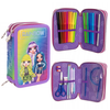 Piórnik JUMBO potrójny z wyposażeniem RAINBOW HIGH SILVER STYLE AC31 192864