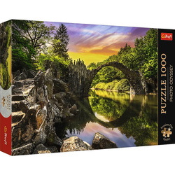 Puzzle Trefl 1000 Premium Plus Photo Odyssey Most Rakotza w Kromlau Niemcy 108118