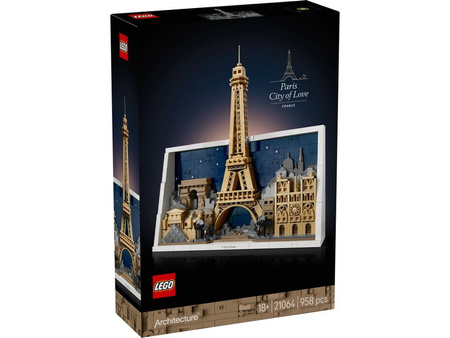 LEGO 21064 ARCHITECTURE Paryż miasto miłości 063668