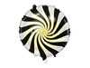 Balon foliowy Cukierek 35cm czarny 137233
