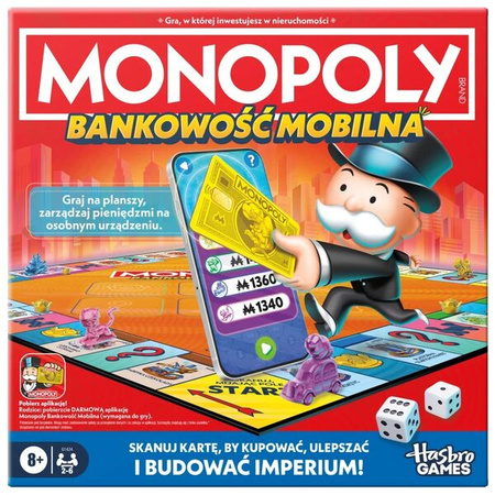 Gra Hasbro Monopoly App Banking 344717