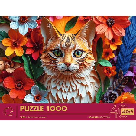 Puzzle Trefl 1000 Jubileusz Kot 400403