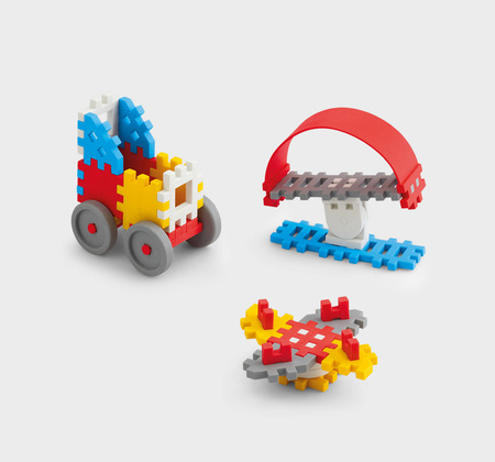 Klocki waffle mini chłopiec 35szt konstruktor 902783