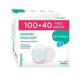 Babyono wkładki laktacyjne comfort 100+40szt gratis 408681