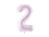 Balon foliowy cyfra 2 72cm fiolet 052543