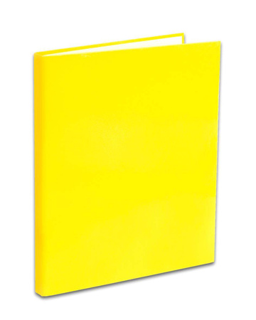 Segregator A4 tadeo 4 ringi wąski 2cm TT-40 żółty pastelowy