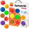 Tullo Piłeczki  sensoryczne Sensorki 8 szt Bez dziurki 774194