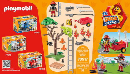 Playmobil 70917 Duck on call Akcja straży pożarnej 709172