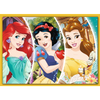 Puzzle trefl 4w1 35,48,54,70 disney princess