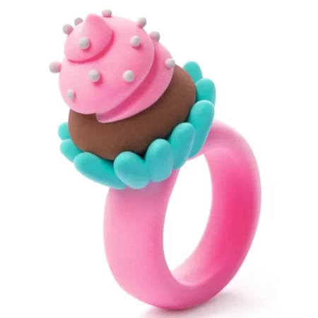 HEY CLAY FIGURKA BIJOU SWEET RINGS+AKC. 3PAK CEE 607131