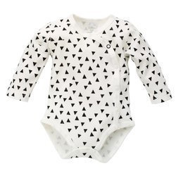 Body rozpinane długi rękaw happy day 68 trójkąty Pinokio