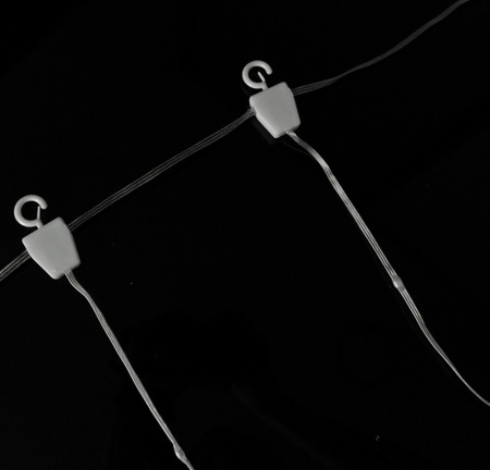 Magiczna kurtyna 200 led 3m x 1m 6500K DC5V 616169