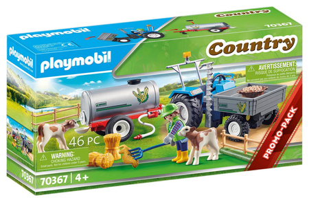 Playmobil 70367 Traktor ze zbiornikiem wody