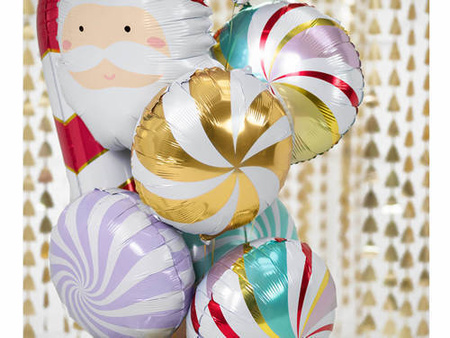 Balon foliowy Cukierek 35cm złoty 137011