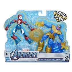 Avengers figurki bend & flex 2-pack 