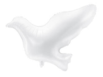 Balon foliowy Gołąb biały 77x66cm 791626